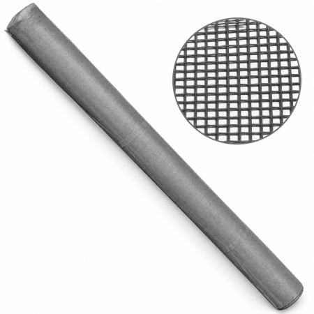 Plasa plastic insecte 1.2 mm, 1.2 x 30 m, gri